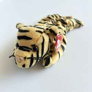 Beanie Babies Stripes the‎ Tiger 1995 Ty Vintage Plush